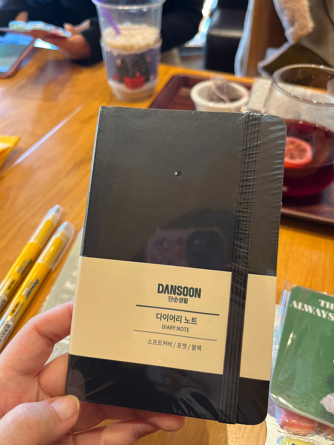댕첨한껌&amp;#44;티코스터&amp;#44;작은수첩