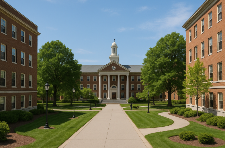 대학교 캠퍼스 사진