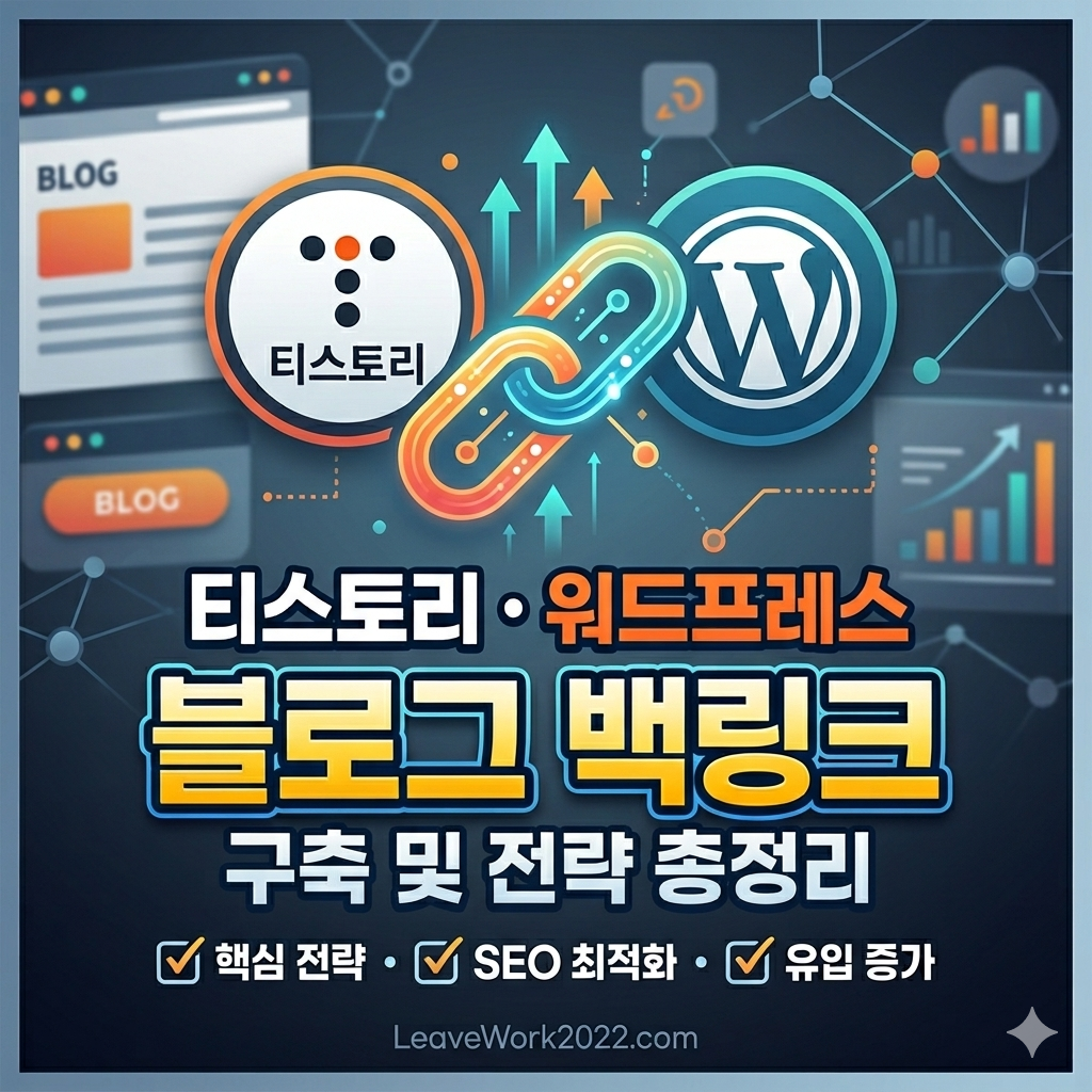 티스토리 워드프레스 블로그 백링크 거는 방법