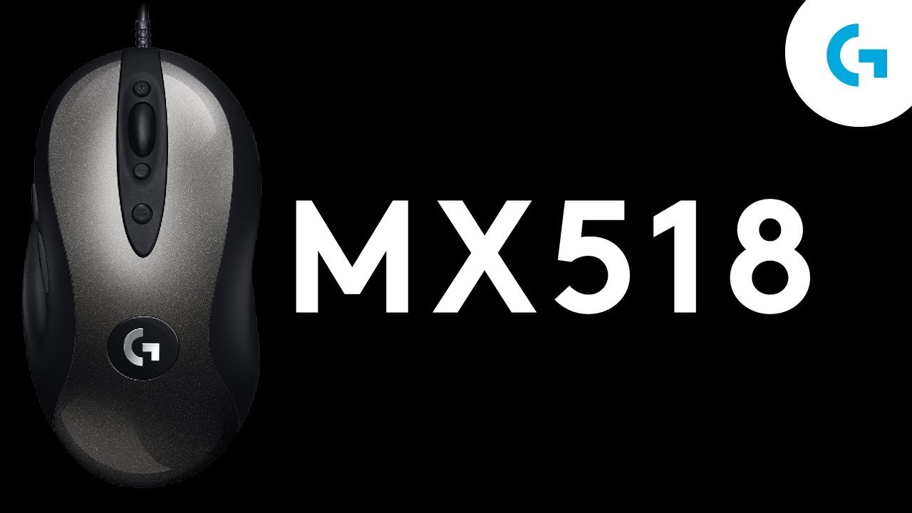 로지텍 MX518 마우스