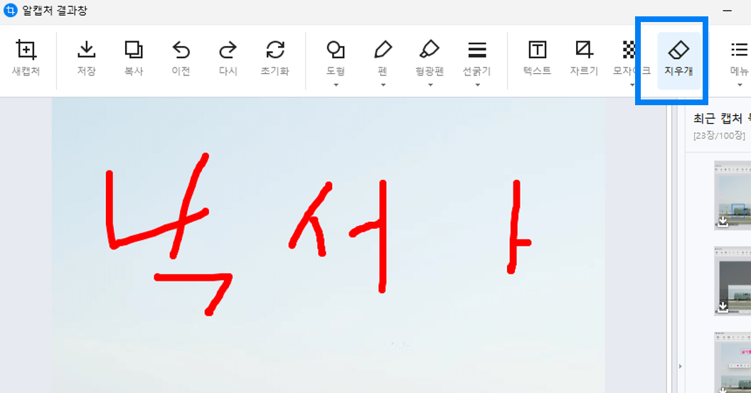 알캡처 사용법
