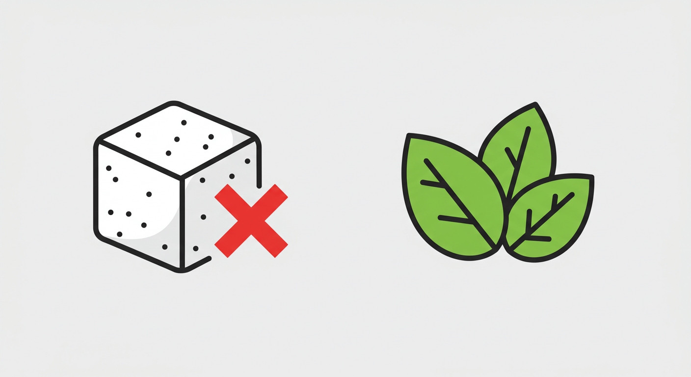 설탕 함량: 저당 설계 여부를 꼭 확인하자