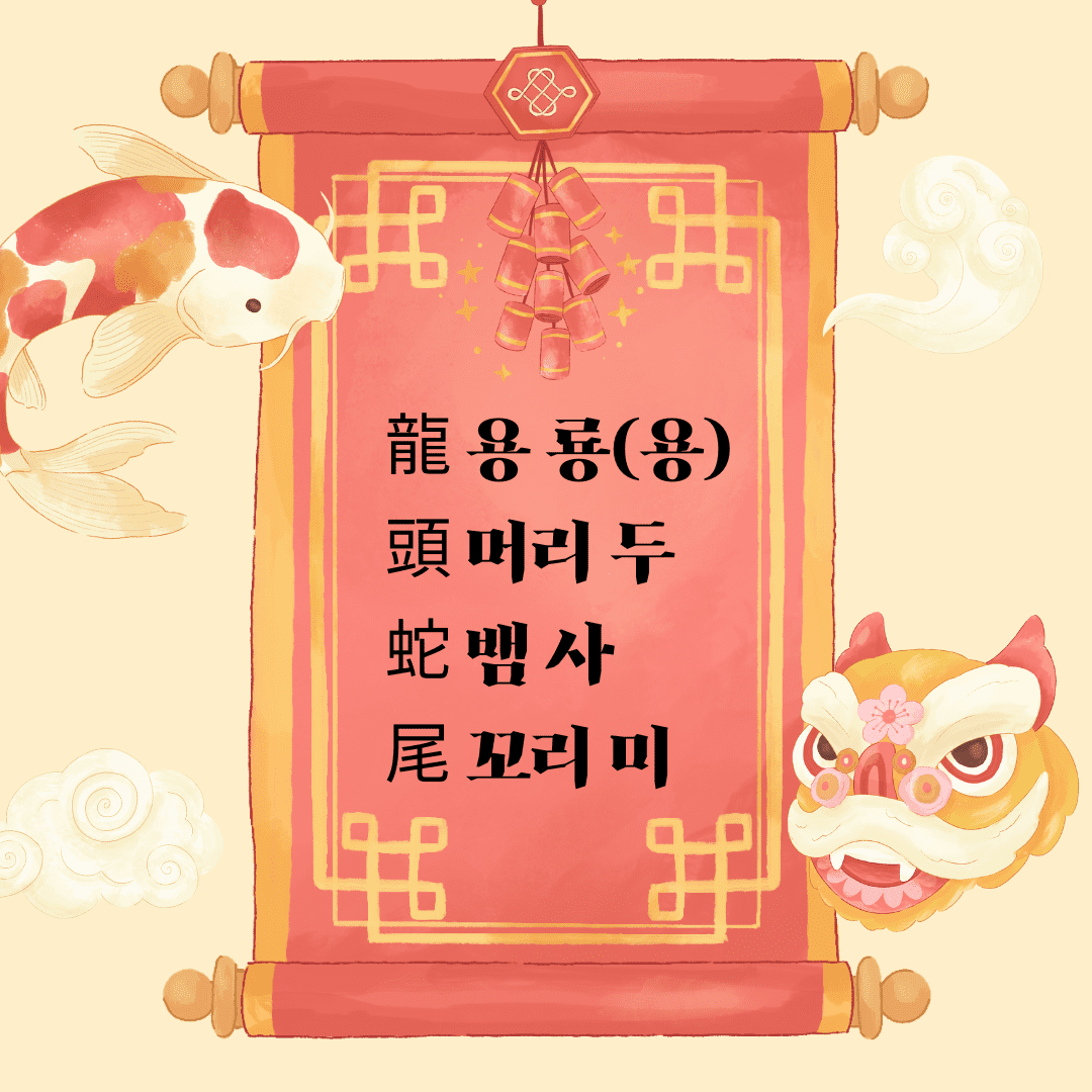 용두사미(龍頭蛇尾)