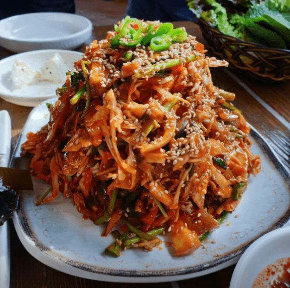 대변항 맛집 " 장군멸치회촌 " 음식 사진