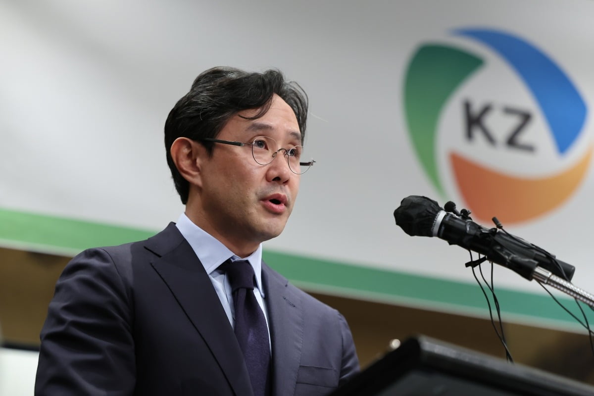 최윤범 고려아연 회장.