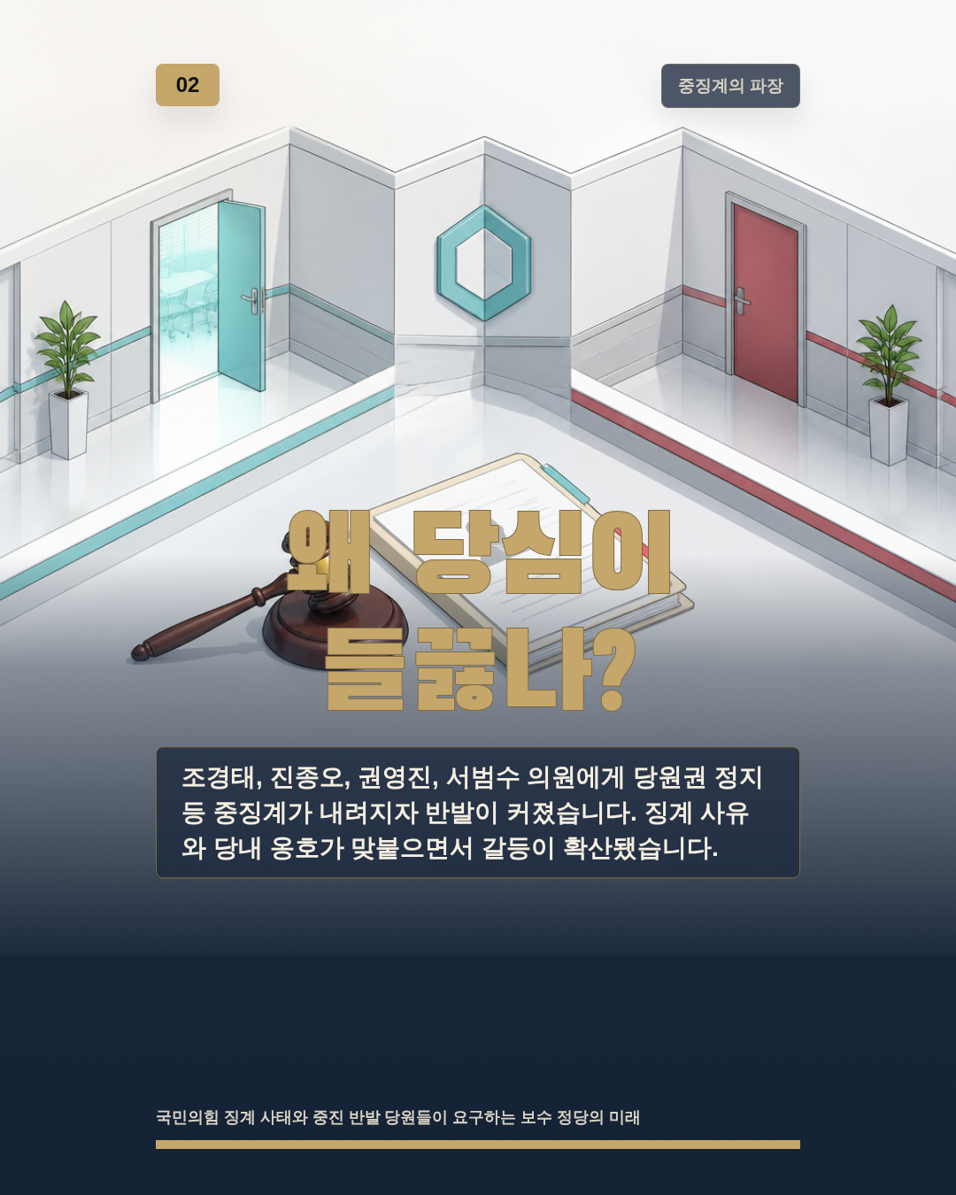 왜 당심이 들끓나?