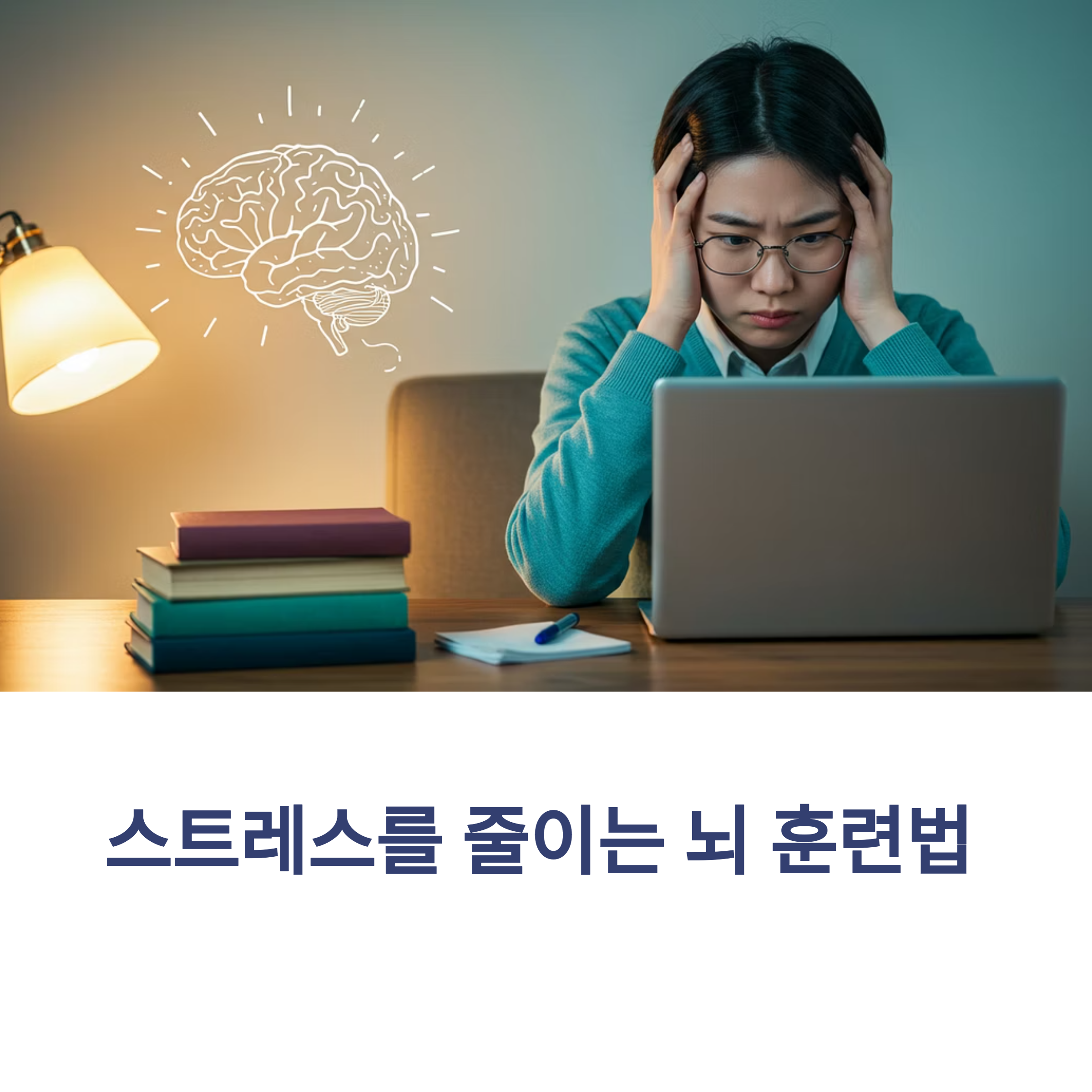 스트레스를 줄이는 뇌 훈련 루틴