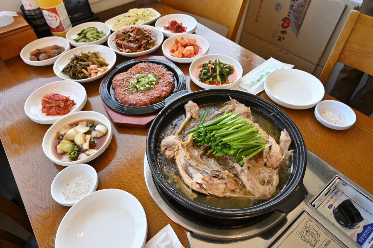 백석탄계곡 맛집