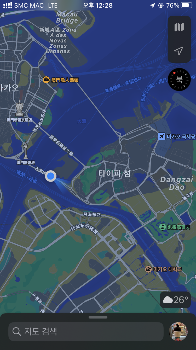 마카오 여행 갤럭시 호텔 가는길