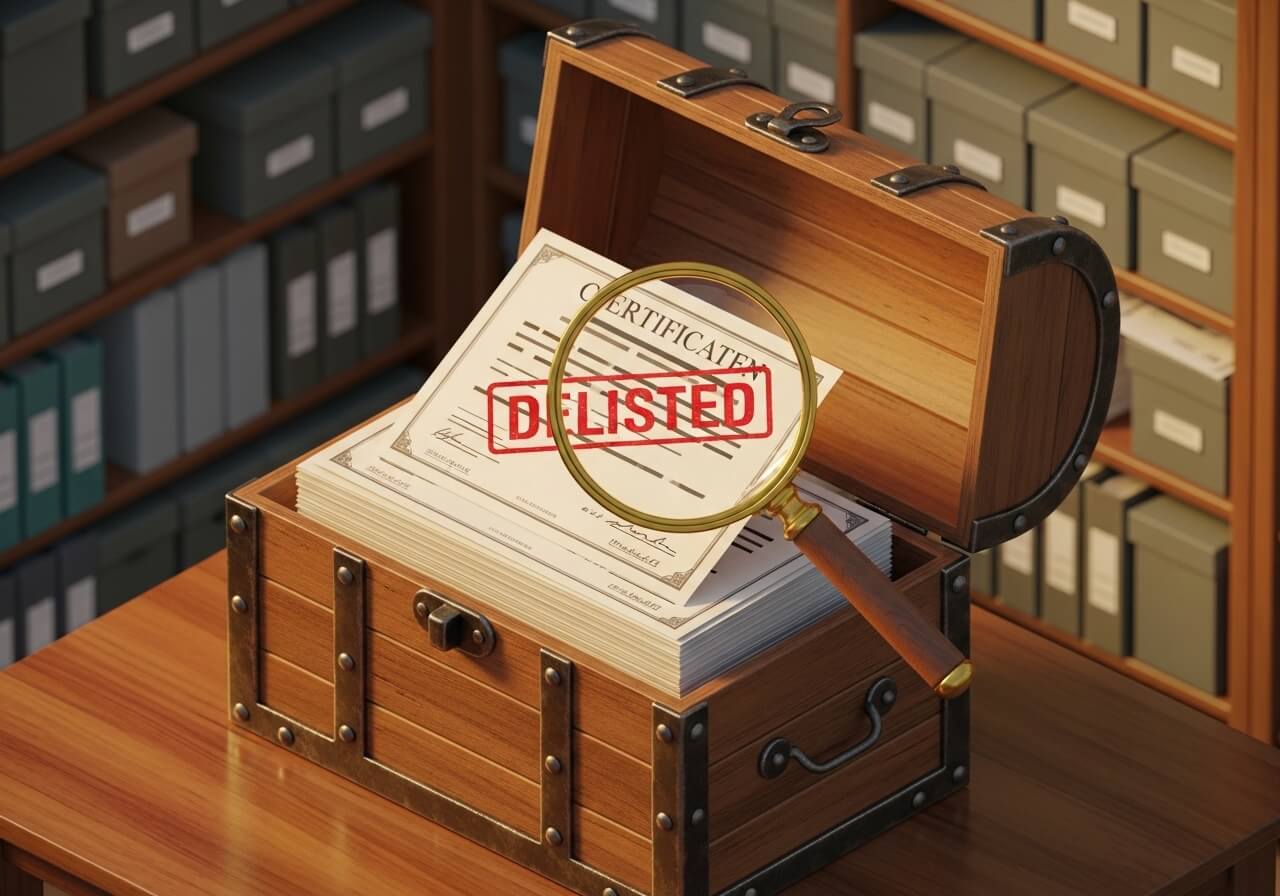 상장폐지되면 주식은