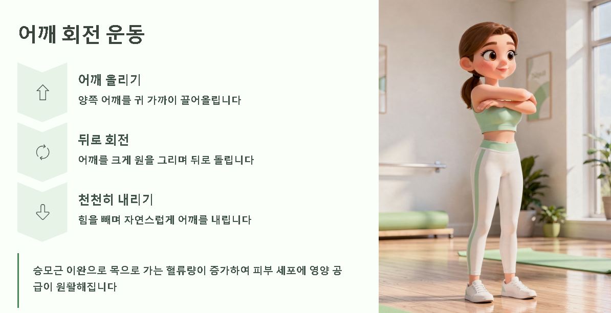 목주름 없애는 운동 방법