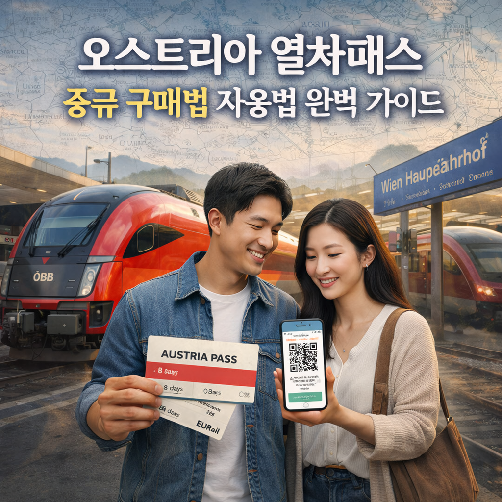 오스트리아 열차패스 종류 구매법 사용법 완벽 가이드