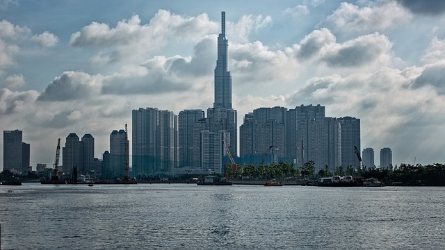 베트남 호찌민 도시 모습