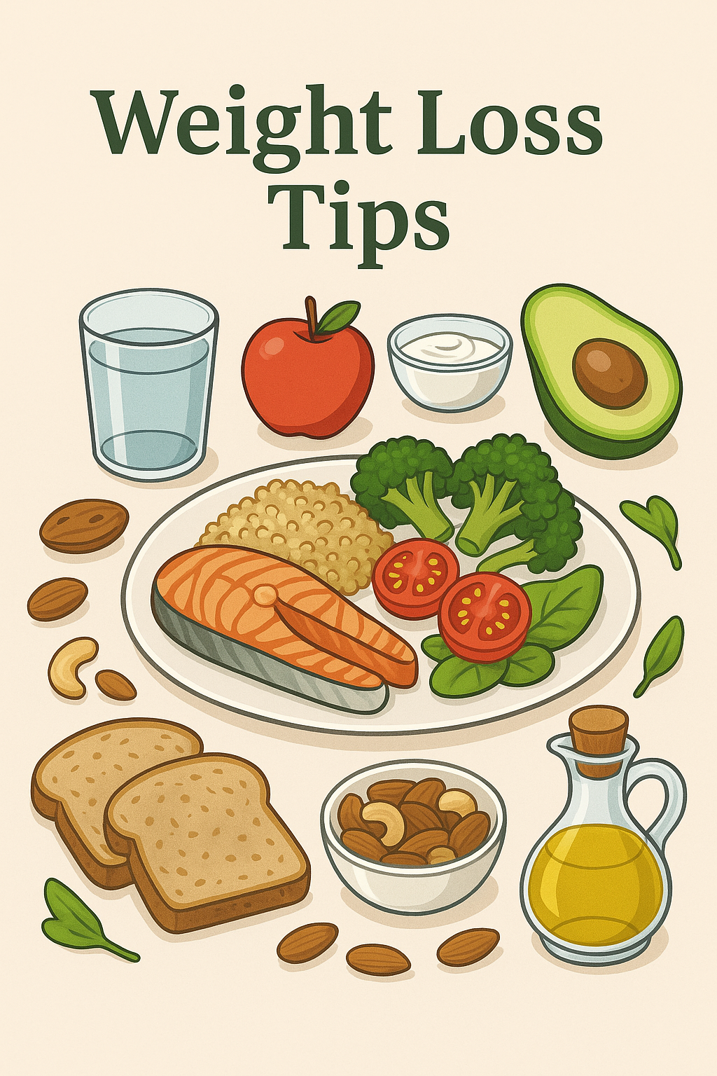 체중 감량을 위한 건강한 식단 가이드