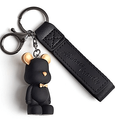 블랑플뢰르 곰고미 자동차 열쇠고리