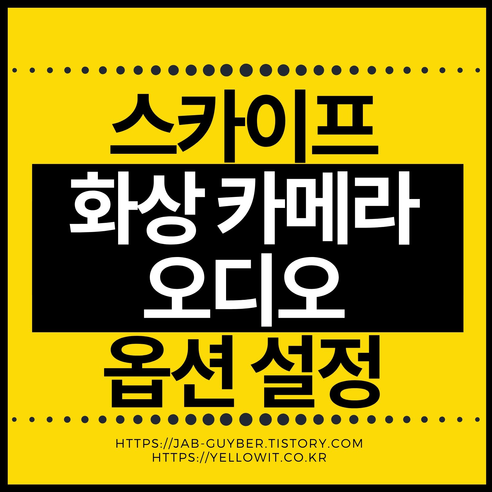 스카이프 카메라 설정 및 오디오 최적화 방법 + 자주 묻는 질문