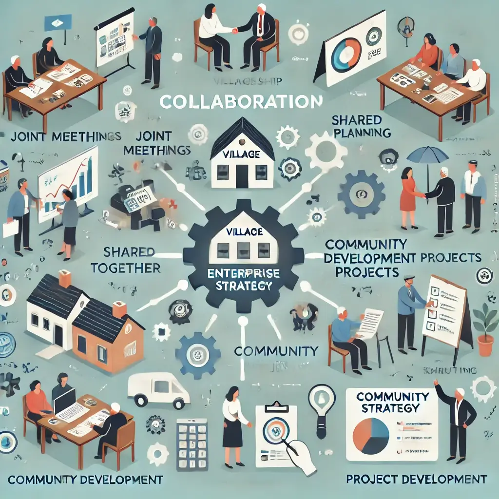 마을기업 관련 사진