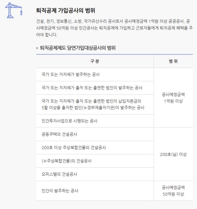 건설근로자 퇴직공제금 신청