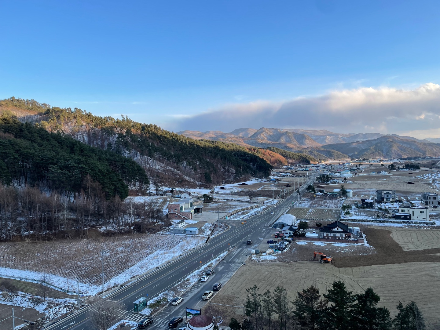 평창 오대산 인근