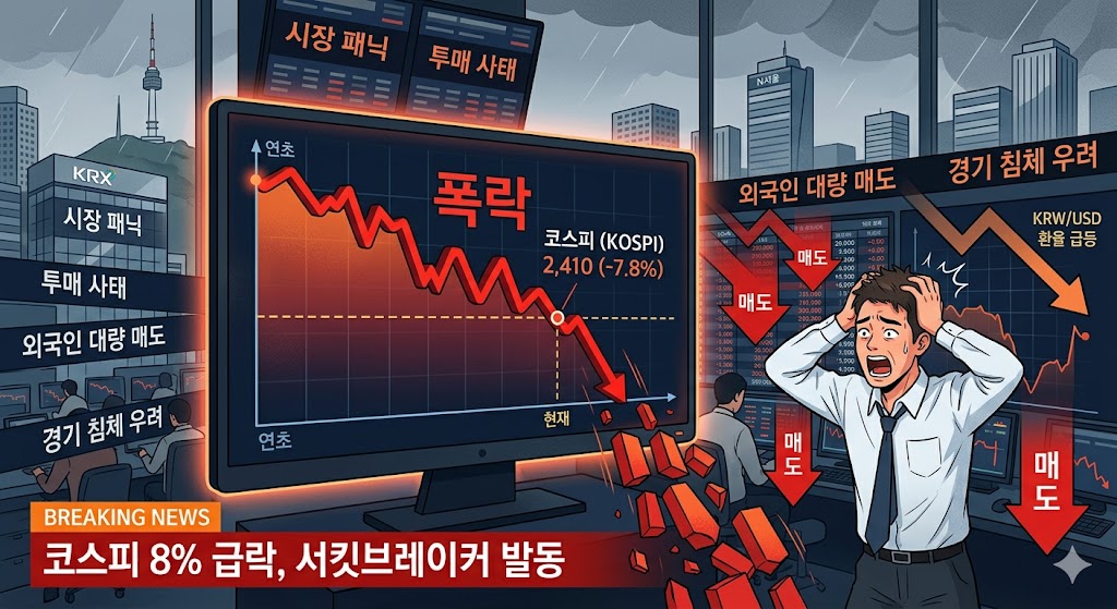 국내증시폭락