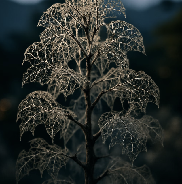 앙상한 가지만 남기는 무서운 식성