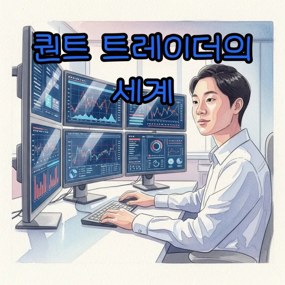 복잡한 데이터를 분석하는 퀀트 트레이더