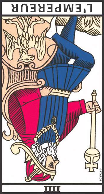 마르세유 타로 황제 역방향