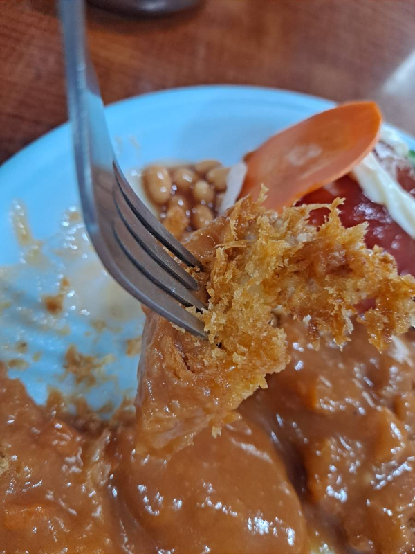 명동식당 돈까스 한조각