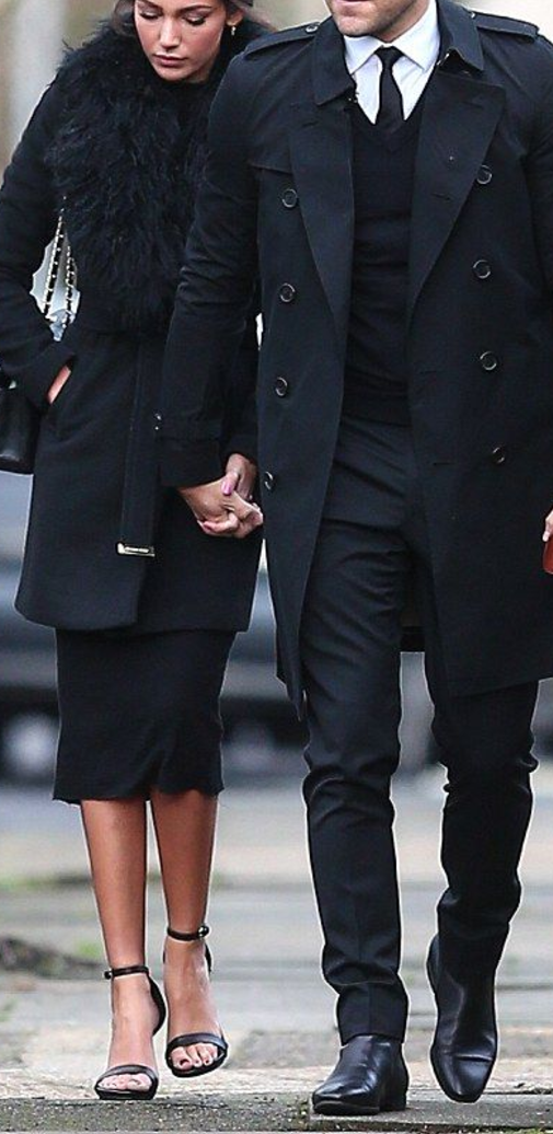 겨울 장례식장 복장