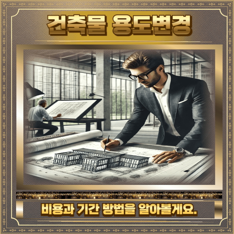 건축물 용도변경 비용, 기간, 방법