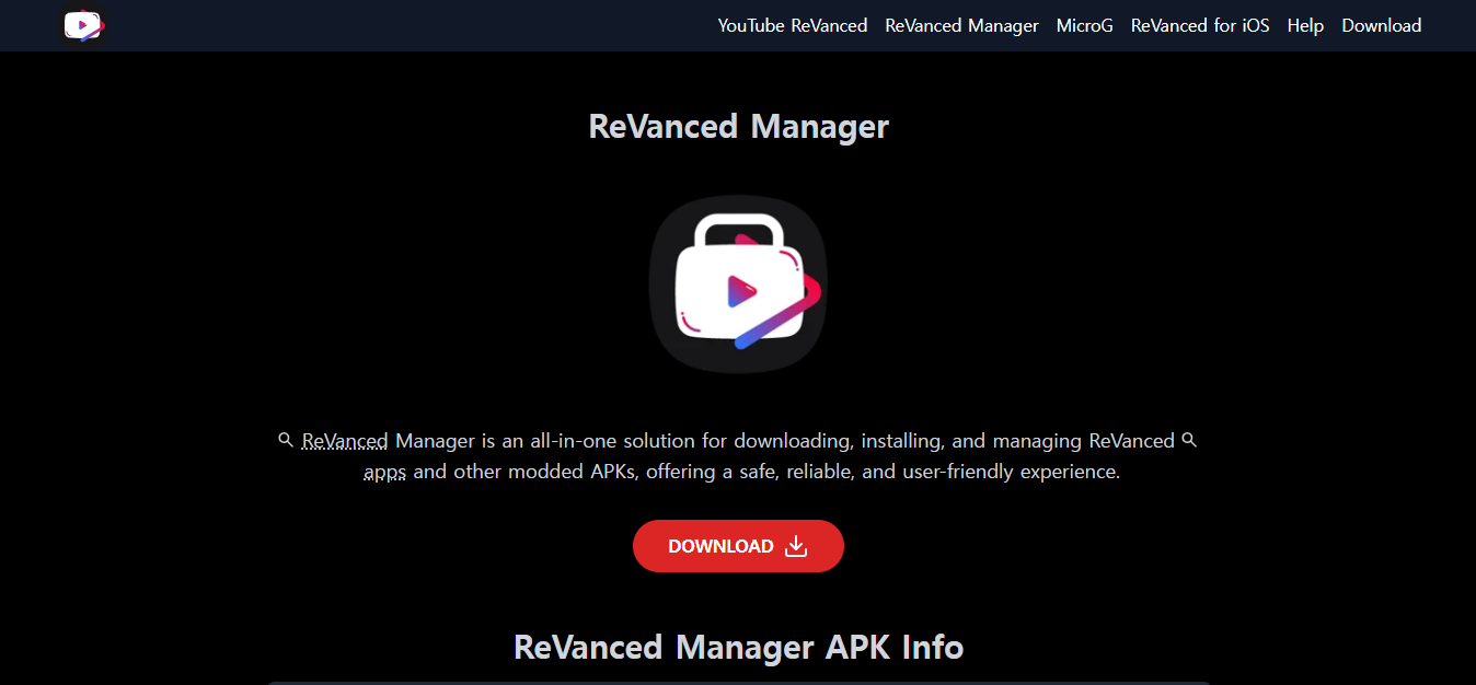 유튜브 리밴스드 최신버전 설치 방법