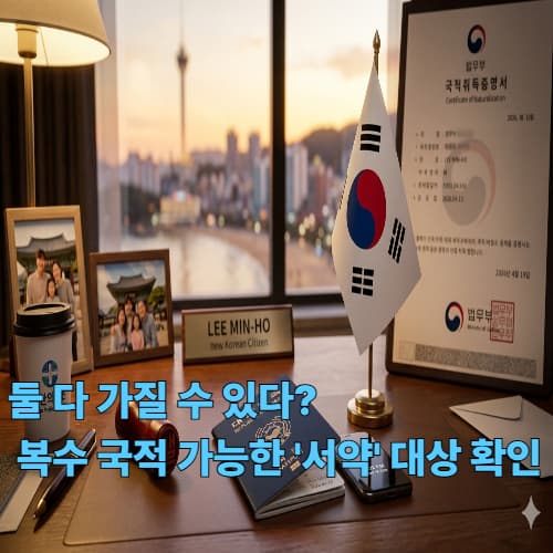 2026년 최신 국적법 가이드: 귀화자 복수 국적 유지 및 국적 포기 절차
