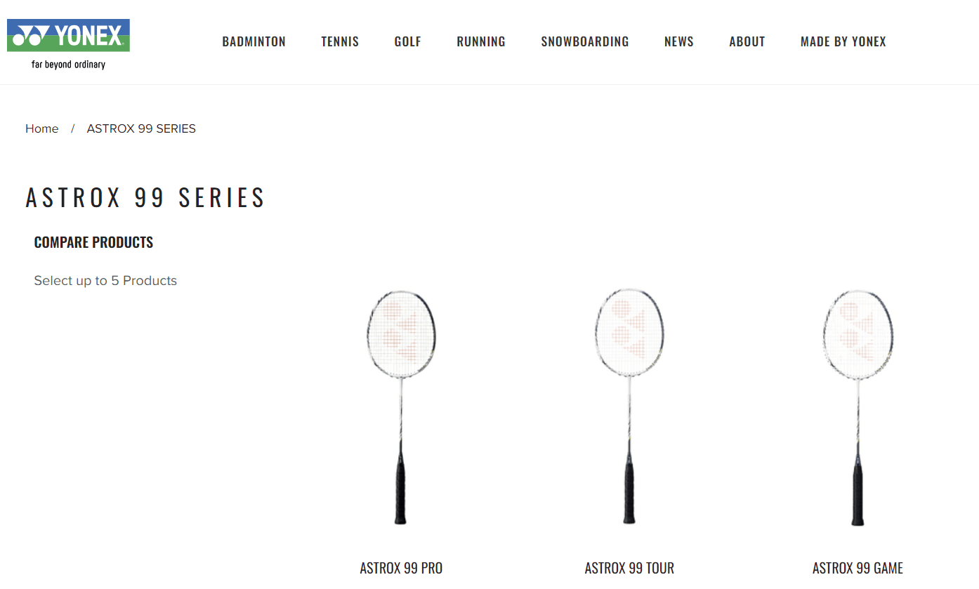 Yonex Astrox 99
