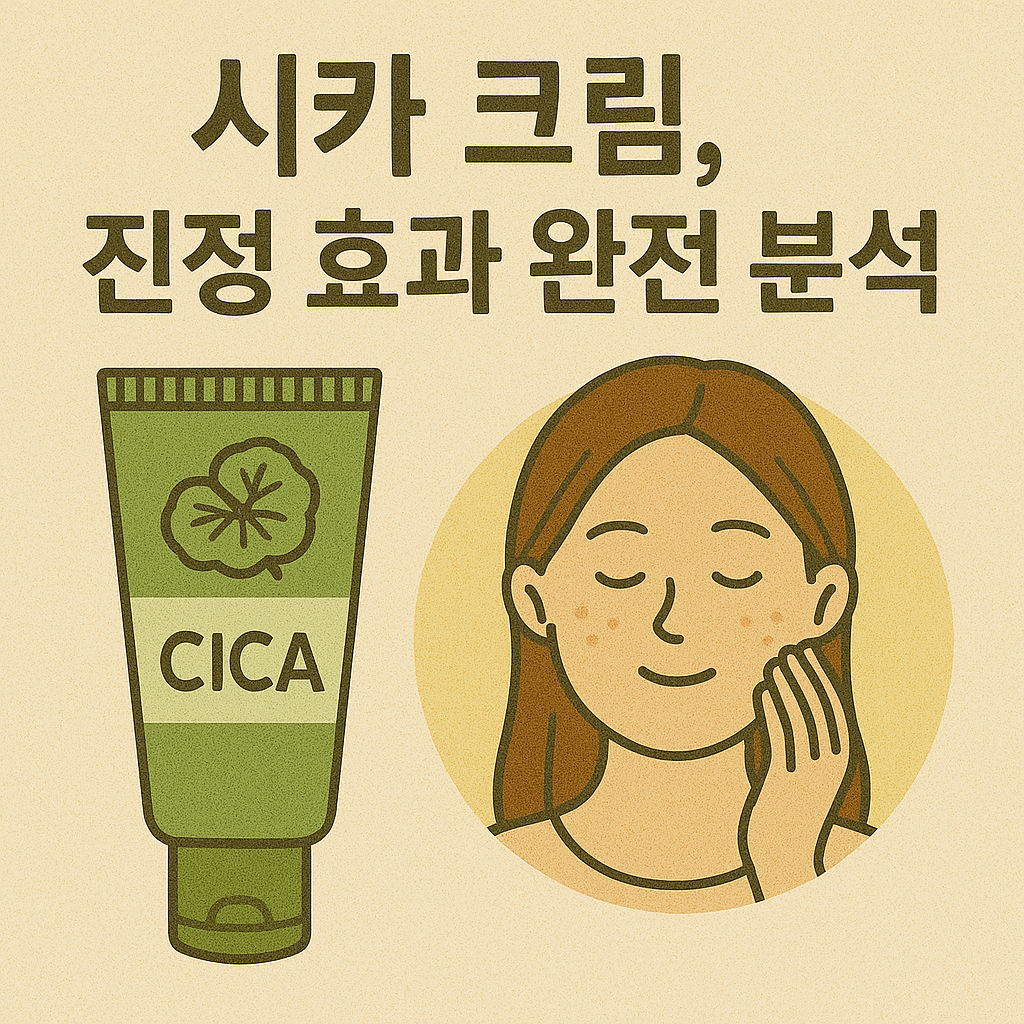 시카 크림, 진정 효과 완전 분석