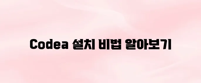 Codea 코딩 교육 어플 다운로드 설치 방법