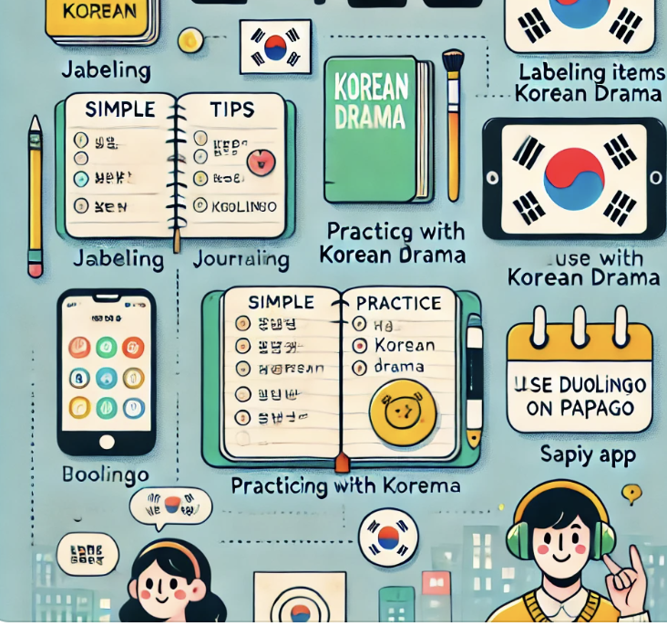 한국어 배우는 외국인 친구들에게 추천하는 현실적인 학습 전략