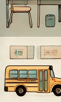 스쿨버스 관련 사진