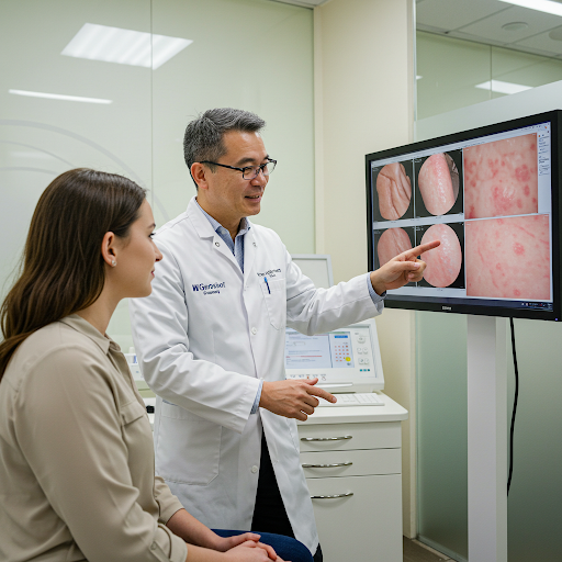 피부과와 협력하여 개발된 더마 코스메틱 제품