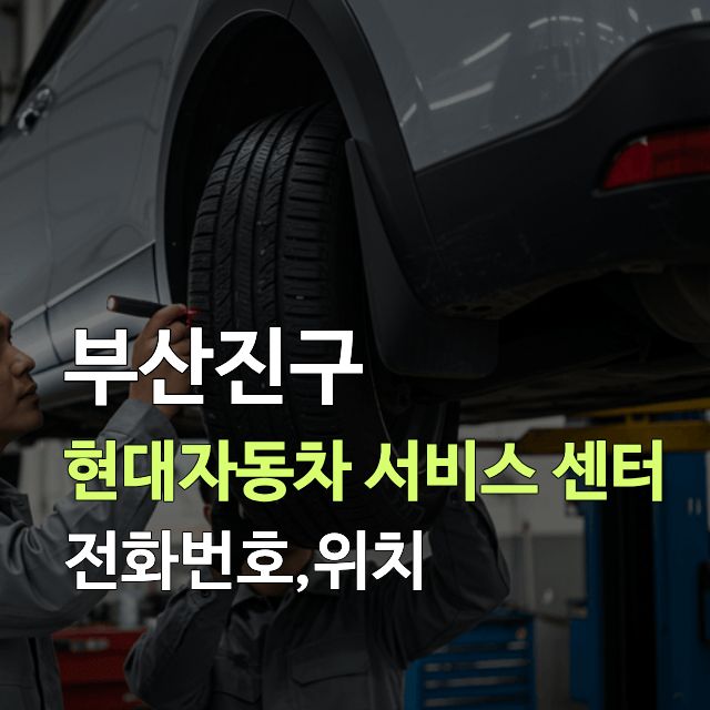 부산진구 현대자동차 서비스센터