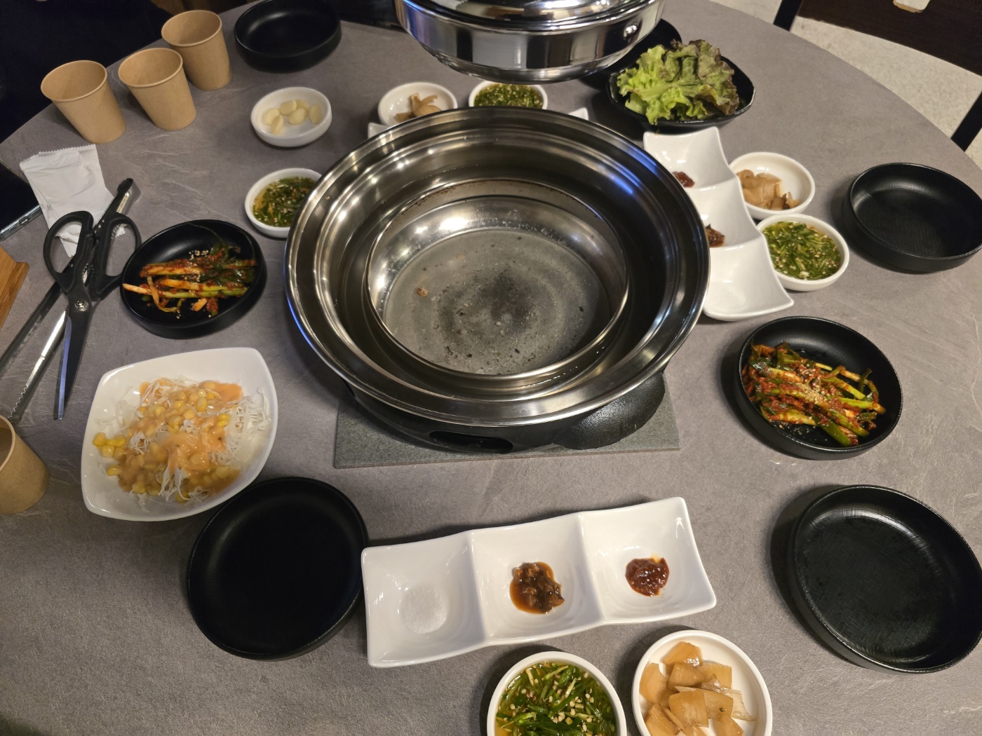 꼬목살 기본반찬셑팅