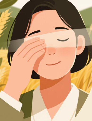 시야가 흐려지는 현상