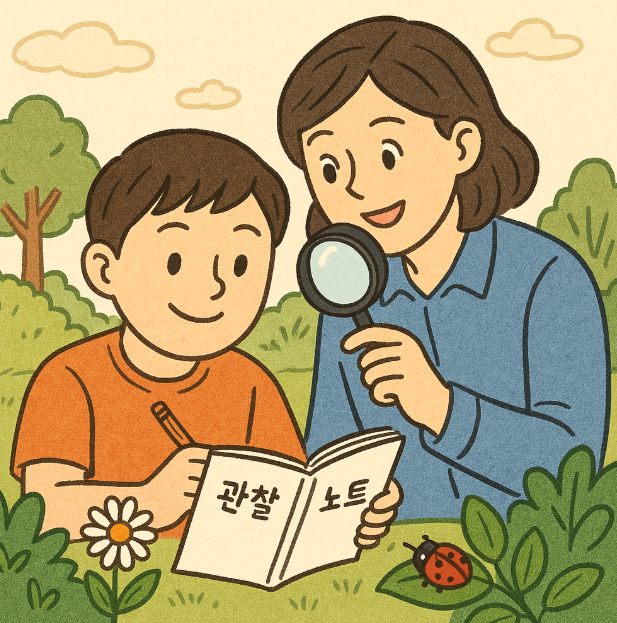 실생활 속 과학 현상을 찾아내는 관찰 노트 만들기