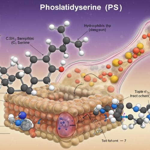 포스파티딜세린 성분 표시 사진