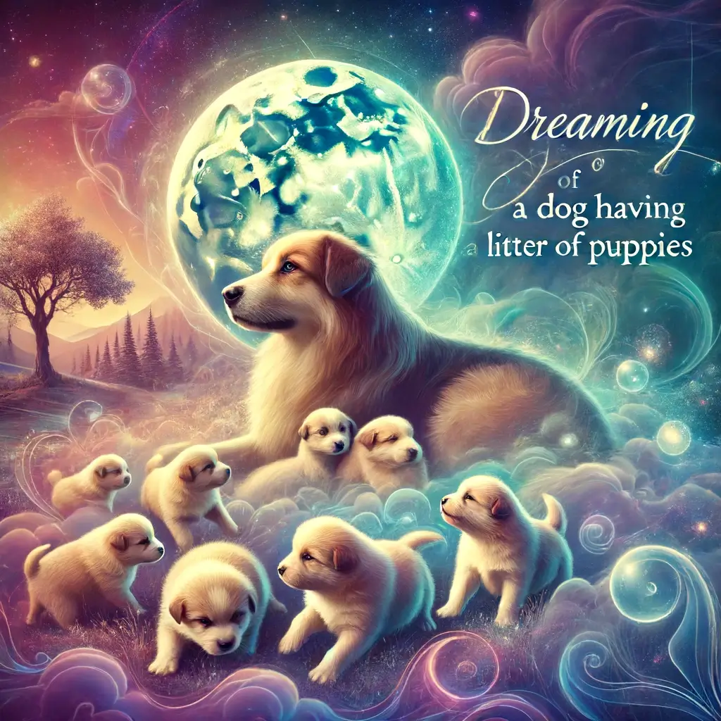 강아지가 새끼 낳는 꿈 해몽