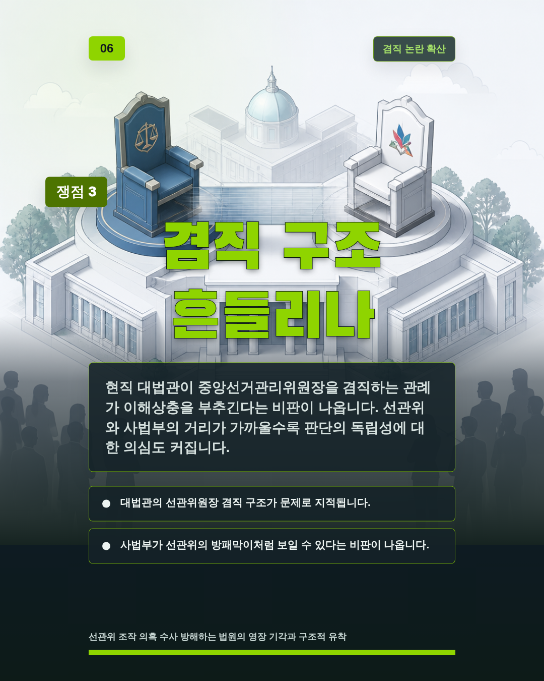 겸직 구조 흔들리나