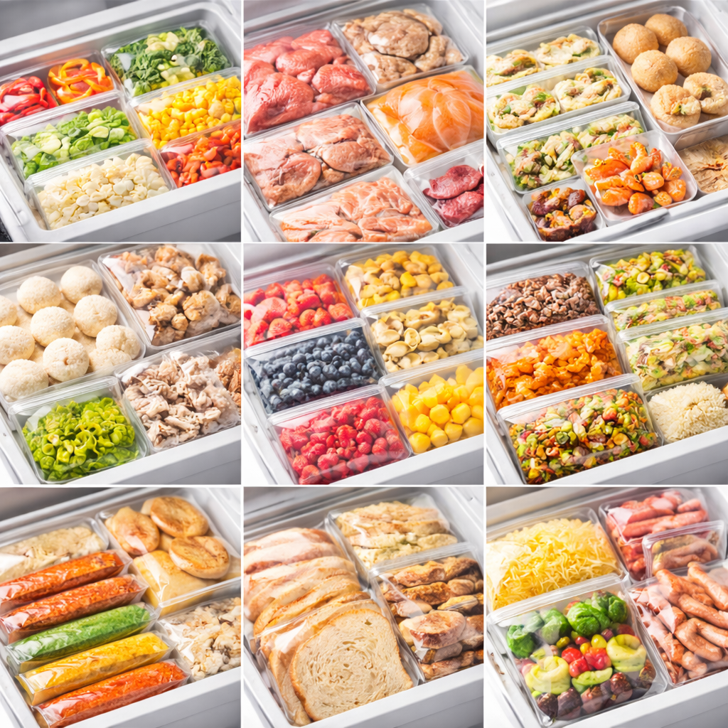 냉동보관 가능한 식재료 정리 관련 사진
