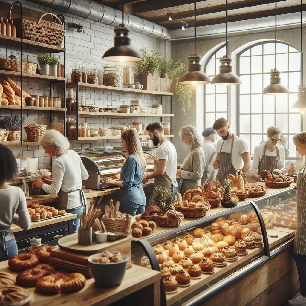 베이커리 배경