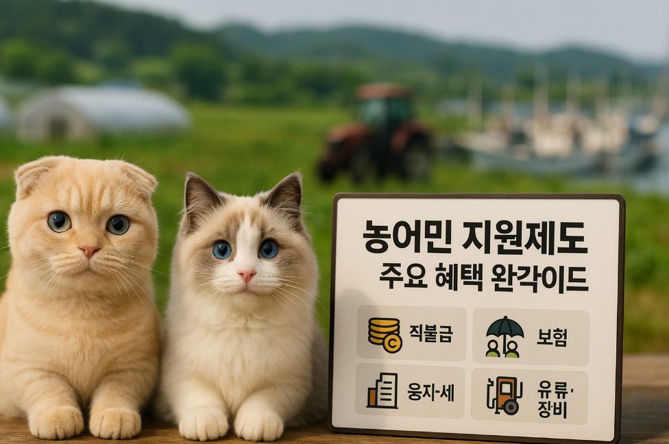 농어민 지원제도 주요 혜택 완벽 가이드
