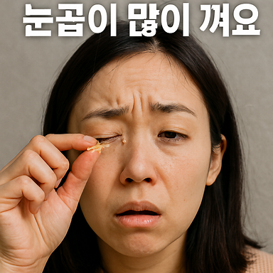 눈곱이 많이 껴요? 혹시 이런 이유 때문은 아닐까요? 원인별 관리법 A to Z
