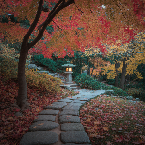 2025년 단풍 절정 시기 - 강원·경상권 단풍 명소(도심 산책형) 가상 이미지